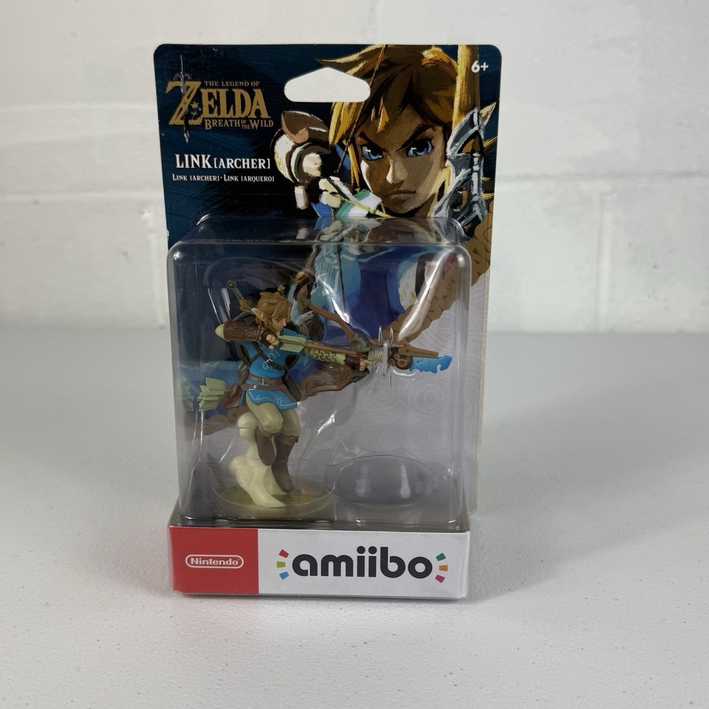 Link Archer Amiibo NEW SEALED Legend of Zelda Breath of the Wild Nintendo Switch